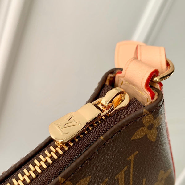 Lv Pochette Tirette 22 Brown Monogram