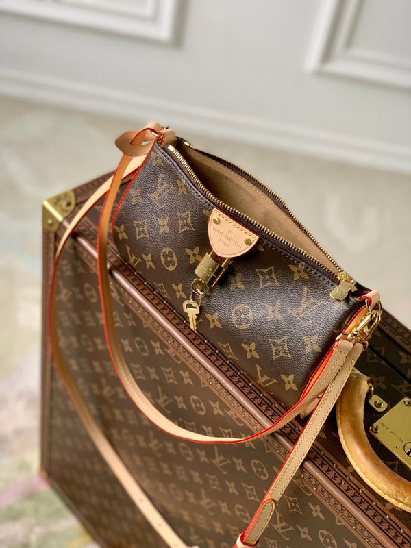 Lv Pochette Tirette 22 Brown Monogram