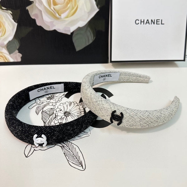 BLACK TWEED HAIRBAND 124639