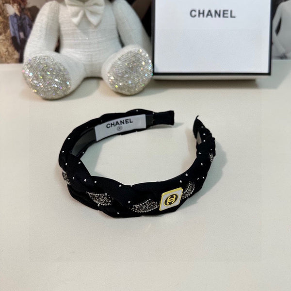 HAIRBAND CC LOGO BLACK FOR WOMEN 151340