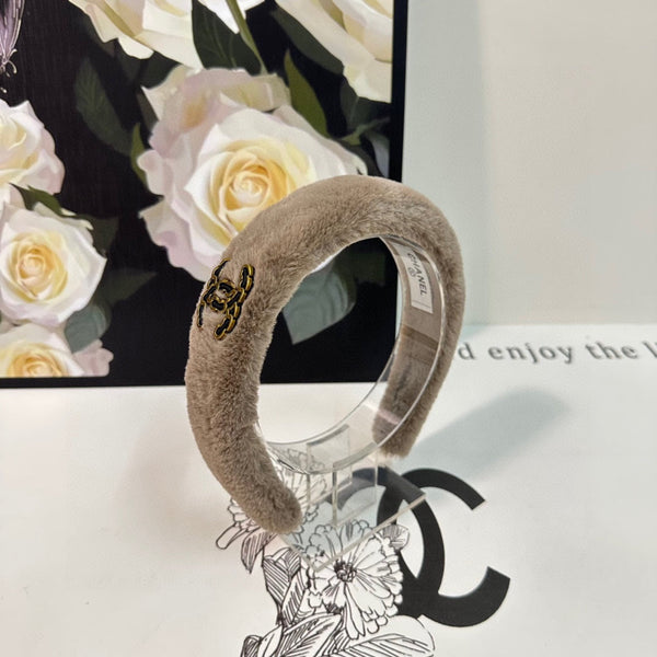 MEDIUM BROWN SHEARLING HEADBAND 151381