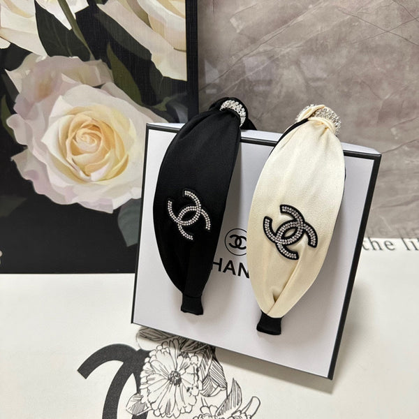 WHITE SILK HEADBAND 168591