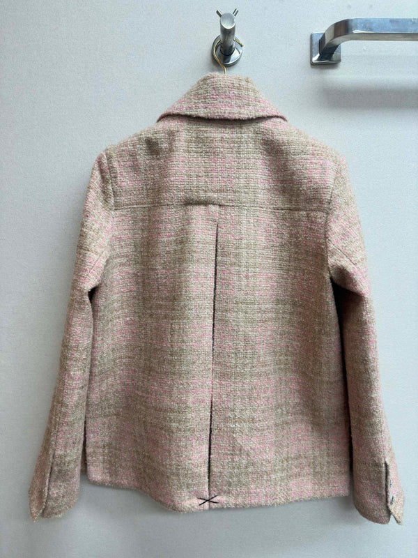 CC Tweed Jacket Pink Laine Wool Alpaga 251960