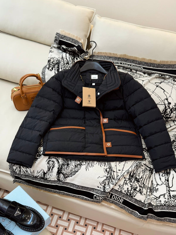 Burberry 25 Jacket Black Down Nylon