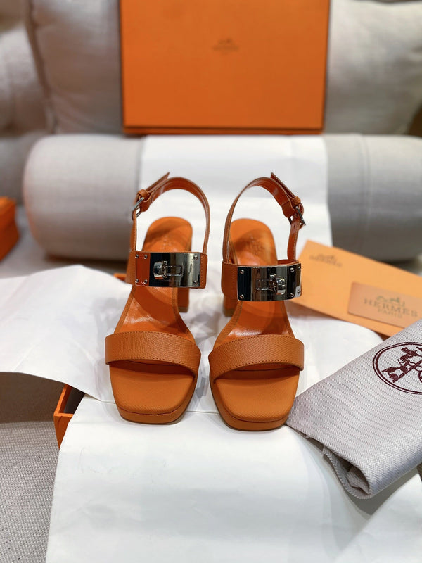 HM Ilona90 Slingback Brown Calfskin 347913