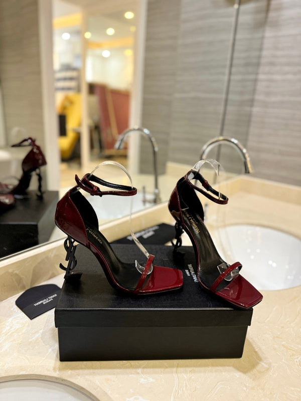 SL OPYUM SANDALS 105 JAM POLISHED CALFSKIN