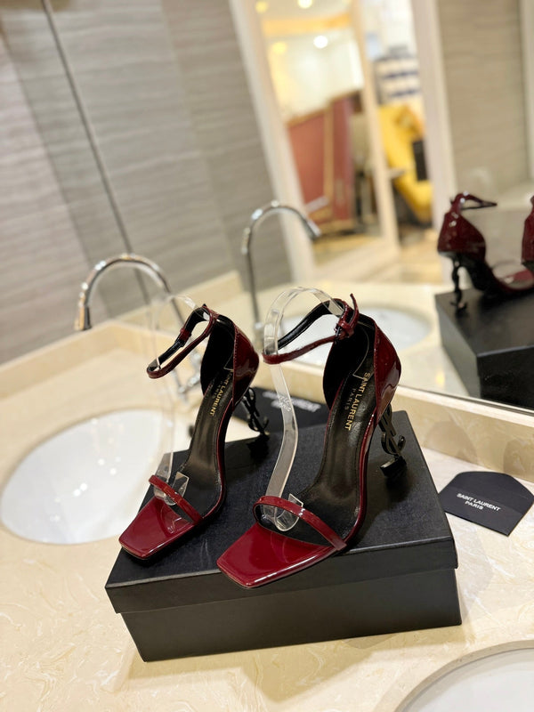 SL OPYUM SANDALS 105 JAM POLISHED CALFSKIN