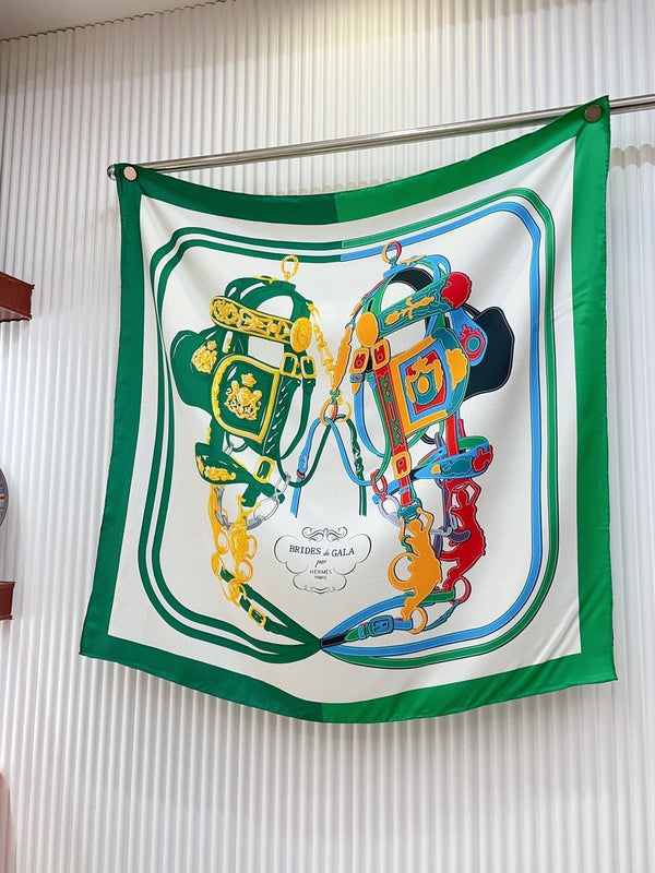 Brides De Gala Forever Scarf 90 CM In Colorful Silk Twill 279121