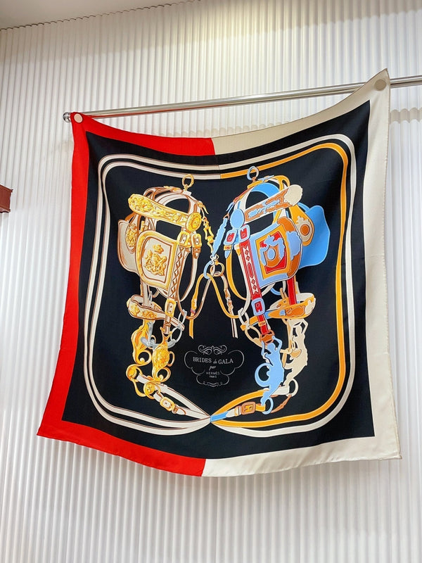 Brides De Gala Forever Scarf 90 CM In Colorful Silk Twill 279122