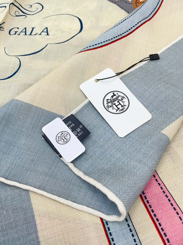 Brides De Gala Forever Scarf 140 CM In Colorful Cashmere And Silk 337143