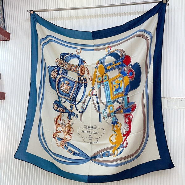 Brides De Gala Forever Scarf 140 CM In Colorful Cashmere And Silk 337144