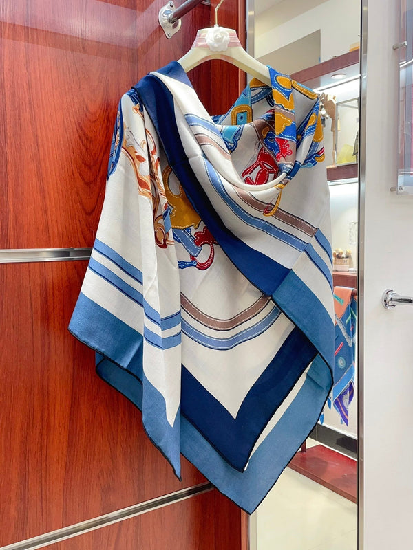 Brides De Gala Forever Scarf 140 CM In Colorful Cashmere And Silk 337144