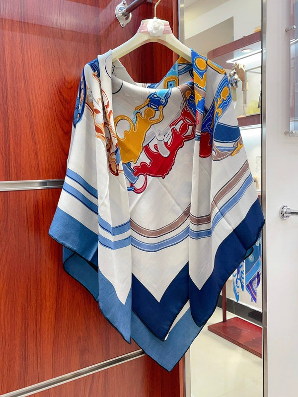 Brides De Gala Forever Scarf 140 CM In Colorful Cashmere And Silk 337144