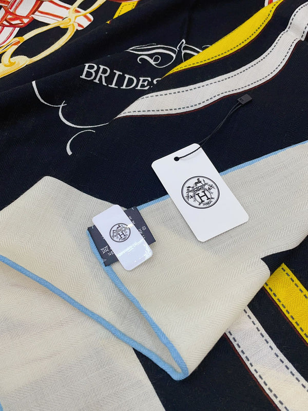 Brides De Gala Forever Scarf 140 CM In Colorful Cashmere And Silk 337145