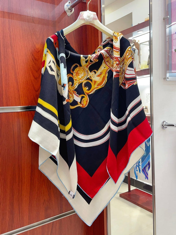 Brides De Gala Forever Scarf 140 CM In Colorful Cashmere And Silk 337145