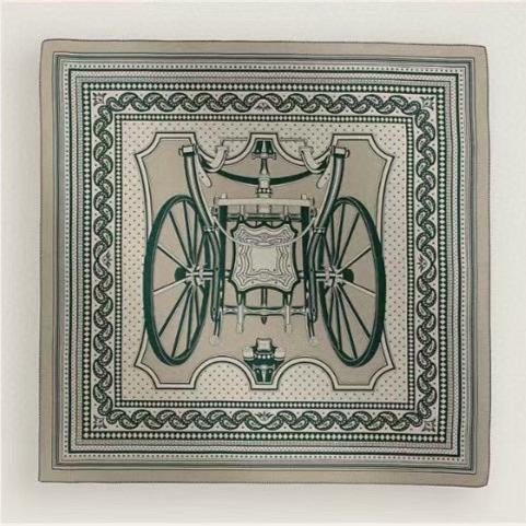 LES ROUES DE PHAETON BANDANA SHAWL 140 CM COLORFUL 385445