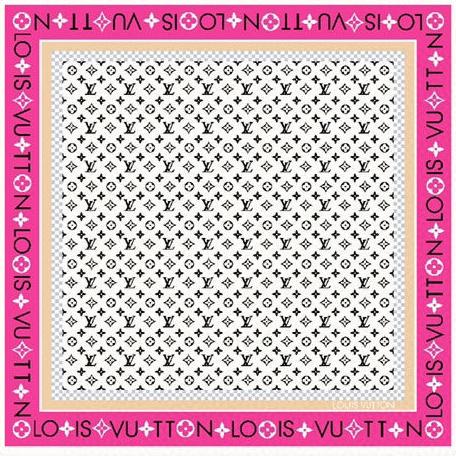 MONOGRAM INFINITY 135 CM SQUARE SILK SCARF COLORFUL 398265