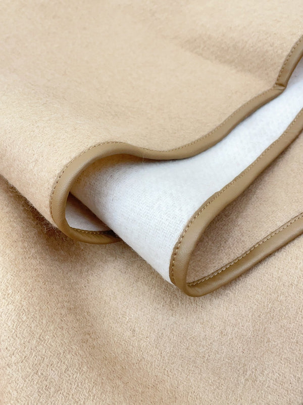 Scarf 200 CM In Beige Mix White Cashmere 403899