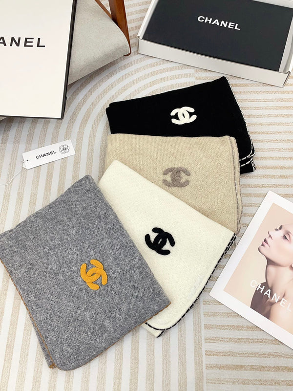 Sciarpa CC 190 CM In Cashmere Bianco 419815