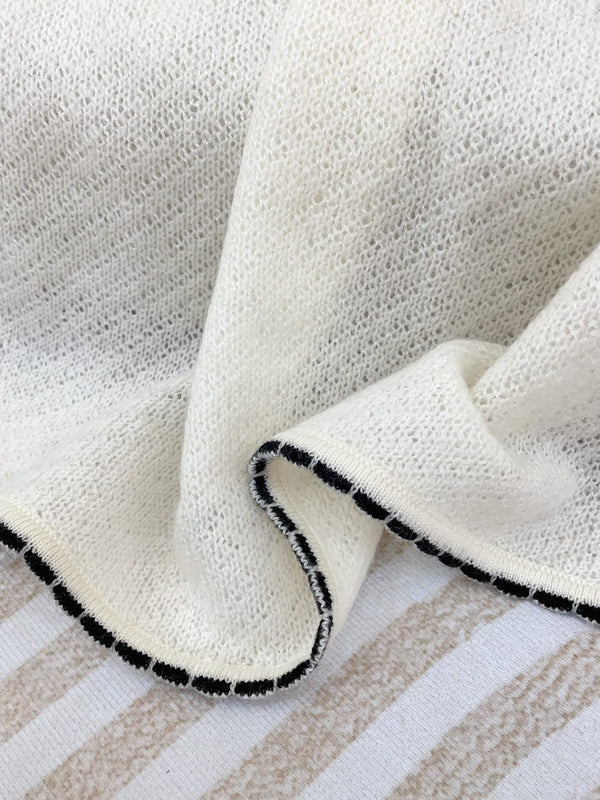 Sciarpa CC 190 CM In Cashmere Bianco 419815