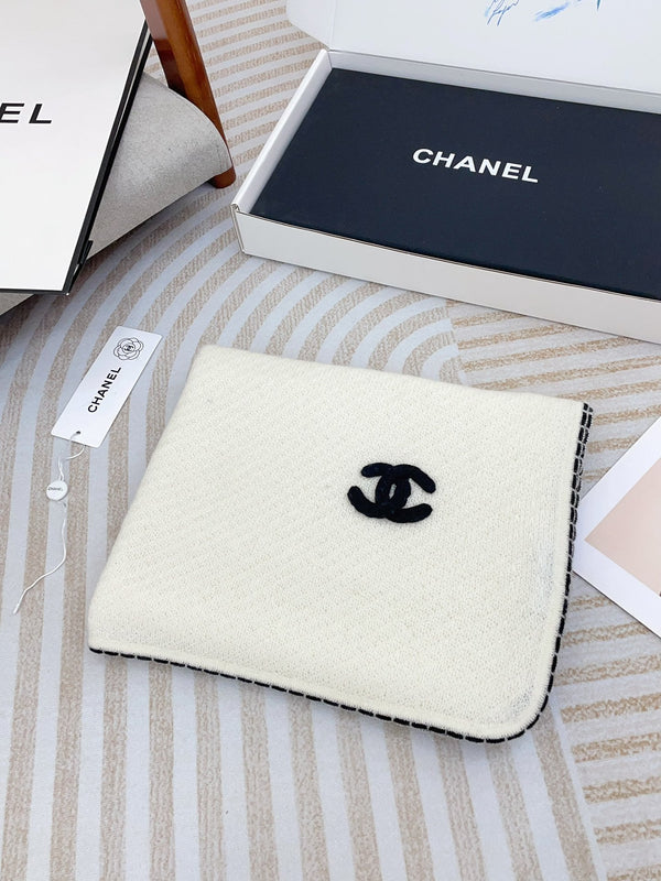 Sciarpa CC 190 CM In Cashmere Bianco 419815