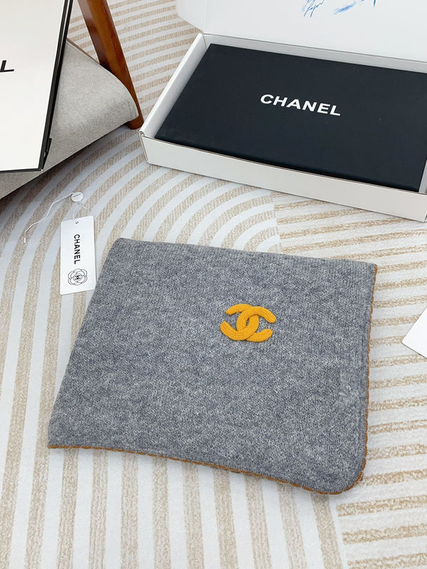 Sciarpa CC 190 CM In Cashmere Grigio 419817