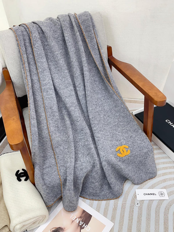 Sciarpa CC 190 CM In Cashmere Grigio 419817