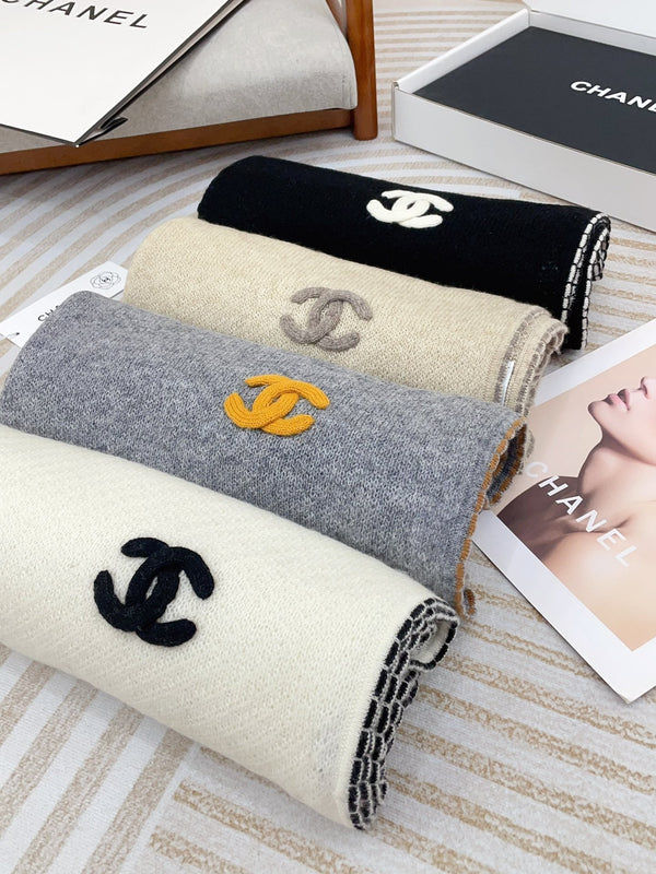 Sciarpa CC 190 CM In Cashmere Grigio 419817