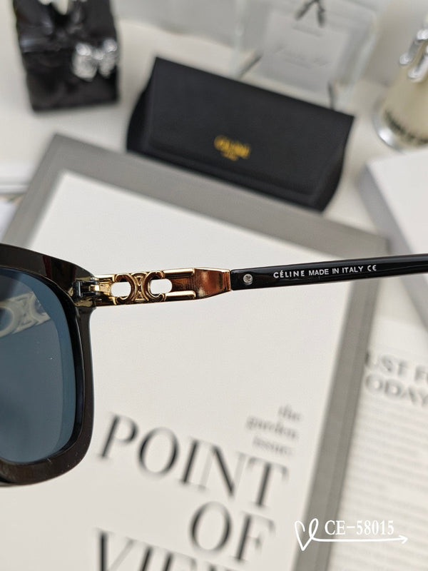 TRIOMPHE SQUARE SUNGLASS 58015 IN ACETATE