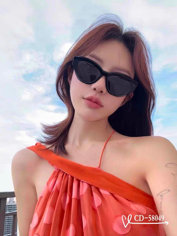 OCCHIALI DA SOLE CAT EYE 58049 IN ACETATO