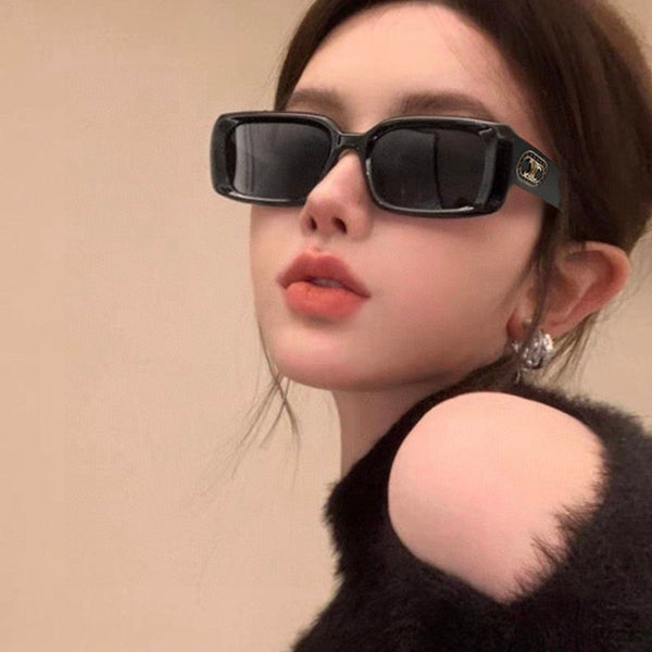 TRIOMPHE BOLD SQUARE SUNGLASSES 55148 IN ACETATE