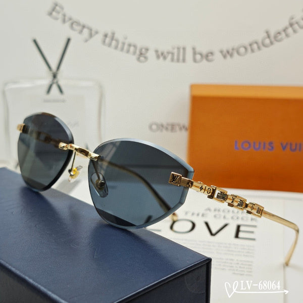 OCCHIALI DA SOLE CAT EYE 68064 IN METALLO