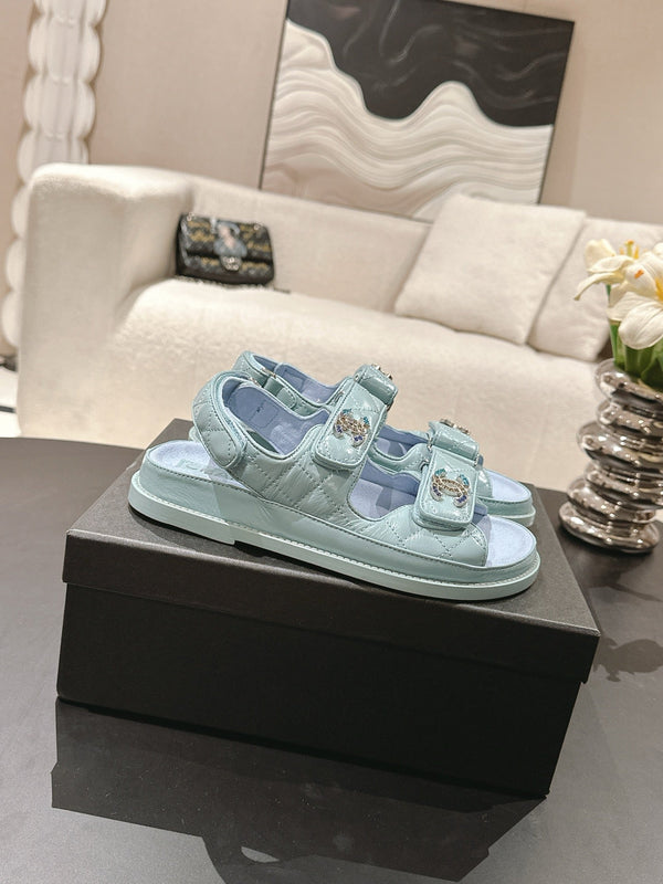 cc 25p dad sandal blue sky leather 237557