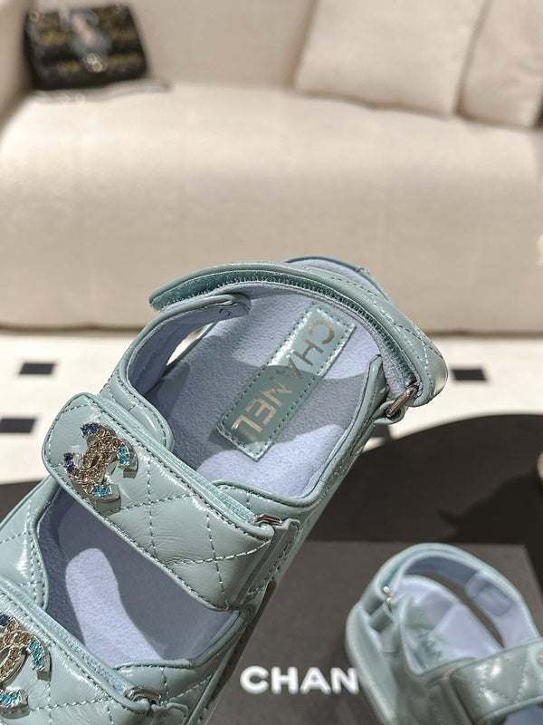 cc 25p dad sandal blue sky leather 237557