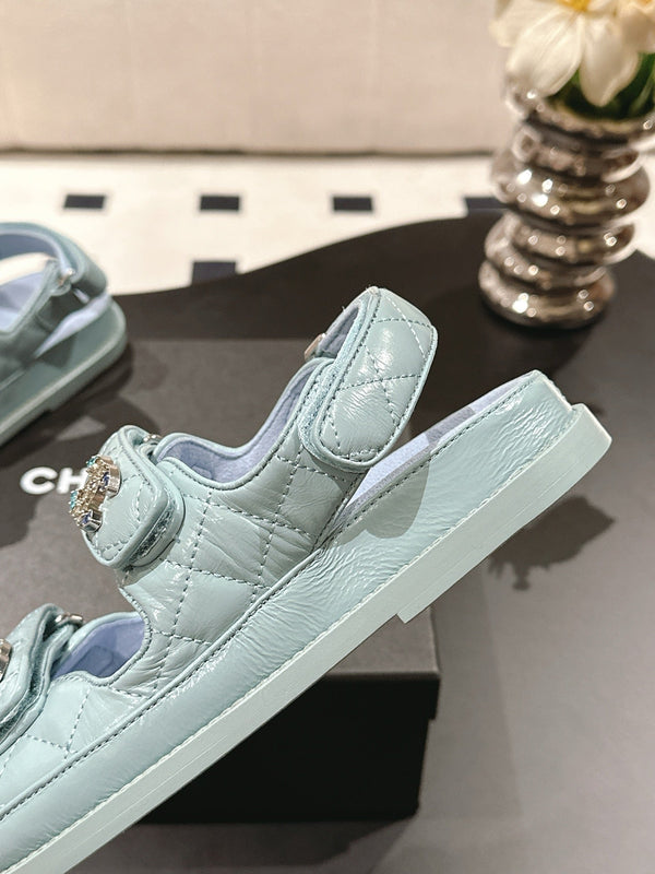 cc 25p dad sandal blue sky leather 237557