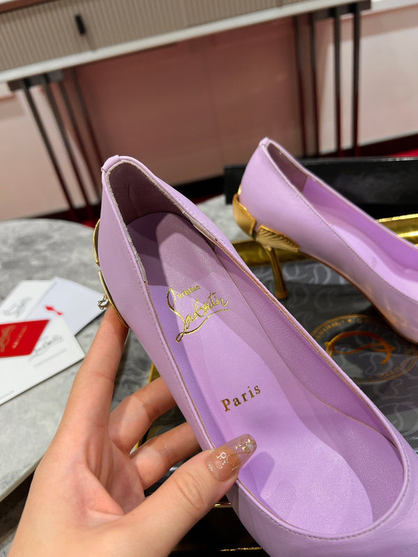 CL Ginko Pump 85mm Pumps Nappa Leather Lilac