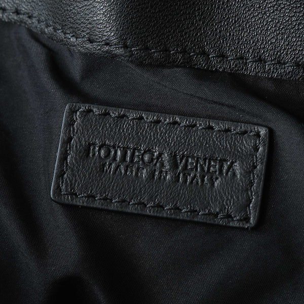 BV Dustbag Notte 33cm With Chain Black Calfskin HW