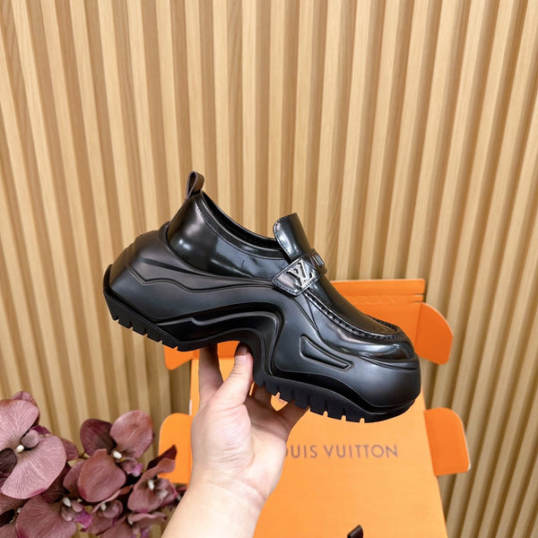 LV Archlight 2.0 Platform loafers 50mm Black Cowhide