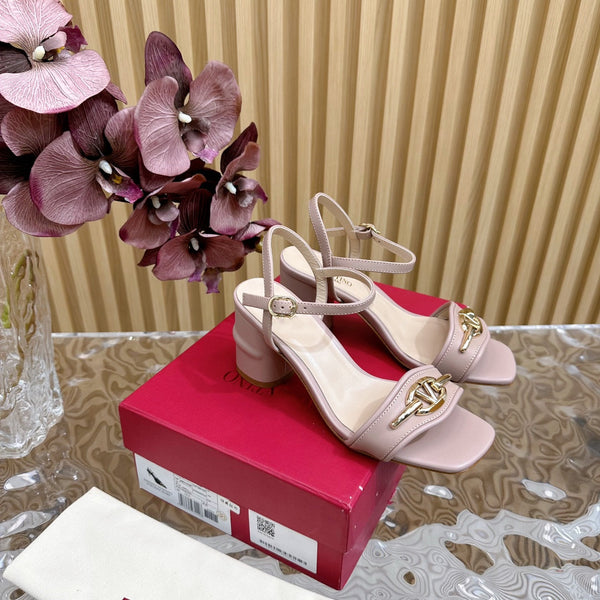 Sandalo con cinturino posteriore 70 The Bold Edition Vlogo Punta quadrata Rosa cannella