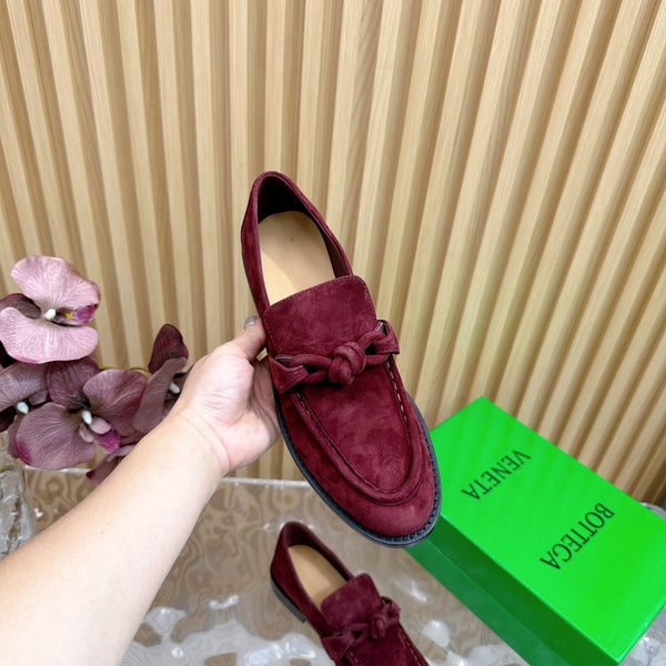 BV Astaire Loafer Wine Suede 925614