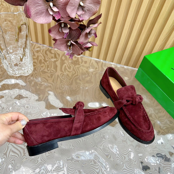 BV Astaire Loafer Wine Suede 925614