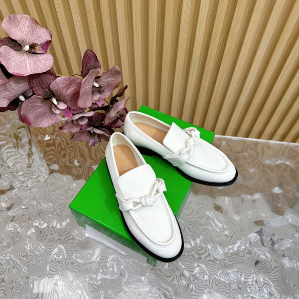 BV Astaire Loafer White Lambskin 925620