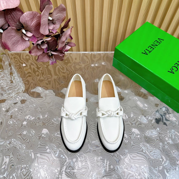 BV Astaire Loafer White Lambskin 925620