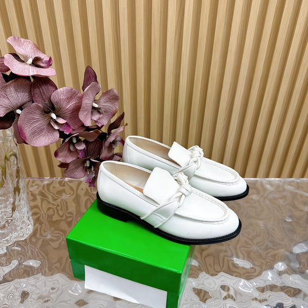 BV Astaire Loafer White Lambskin 925620