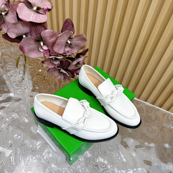 BV Astaire Loafer White Lambskin 925620