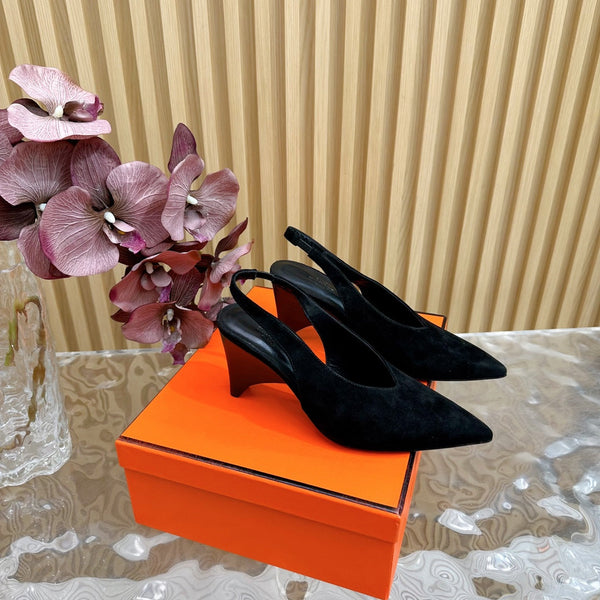 HM Intime 75 Pump Nero Scamosciato 957087