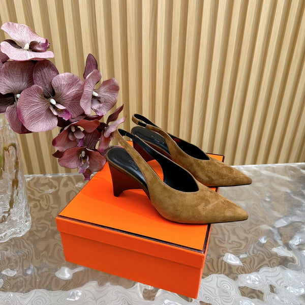 HM Intime 75 Pump Marrone Scamosciato 957095