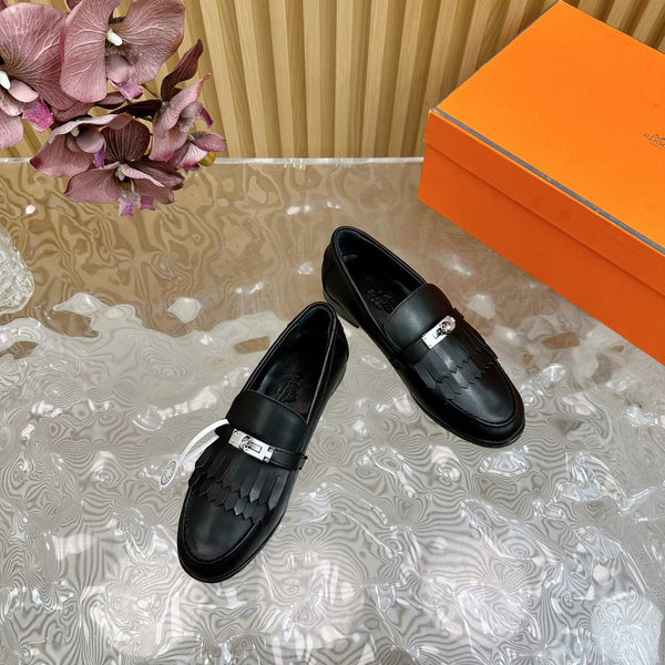 HM Royal Loafer In Black Cowhide 102300