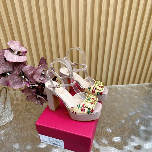 VT 2025 High Heels Sandals 110mm Nude Calfskin 286487