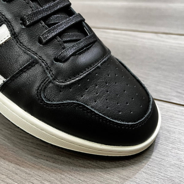 PRA TRAINER SHOES IN BLACK CALFSKIN